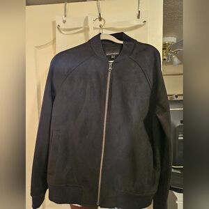 Banana republic vegan leather bomber